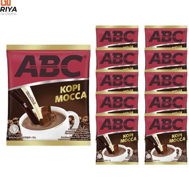 

ABC Kopi Mocca 1 Renteng - Aroma Kopi Kekinian - Kopi Moka - Kopi ABC