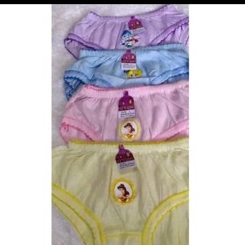 anekaunderwear 12pc cd anak perempuan motif depan motif lucu usia 1-11th