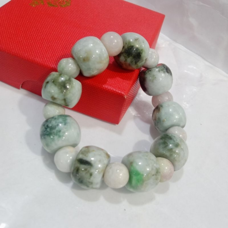 Gelang Batu Giok Birma Burma Natural