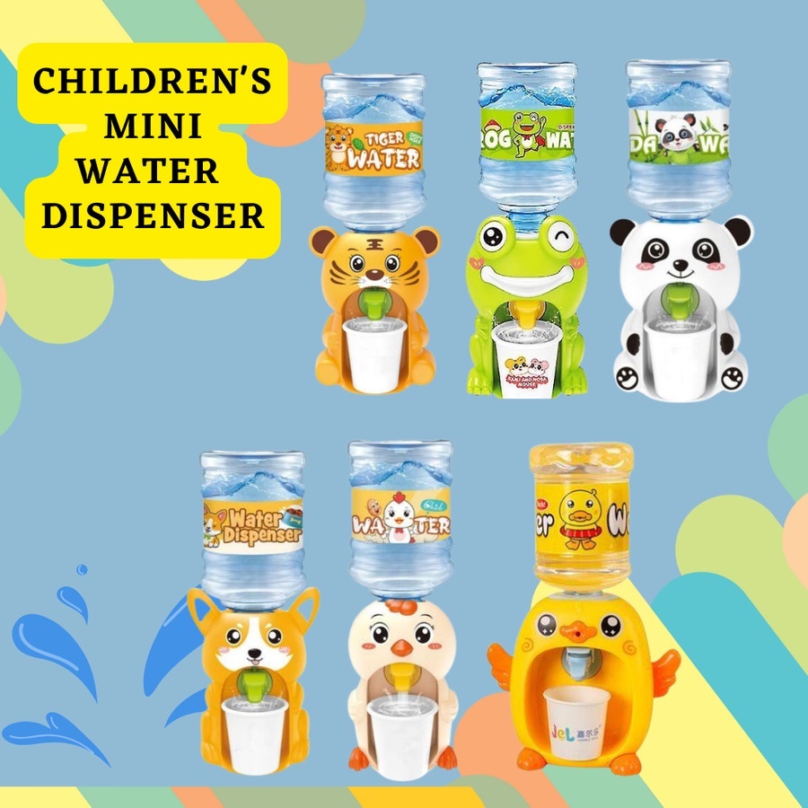 Dispenser Galon Karakter Lucu - Dispenser Mini - Dispenser for Kids - FREE GELAS