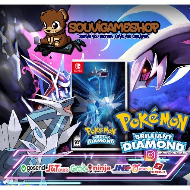 PALING MURAH NINTENDO SWITCH POKEMON BRILLIANT DIAMOND GAME SWITCH