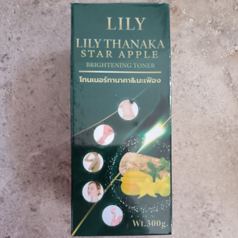 LILY THANAKA STAR APPLE BRIGHTENING TONER 300gr