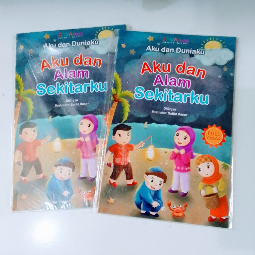 Buku aku dan duniaku || aku dan alam  sekitarku