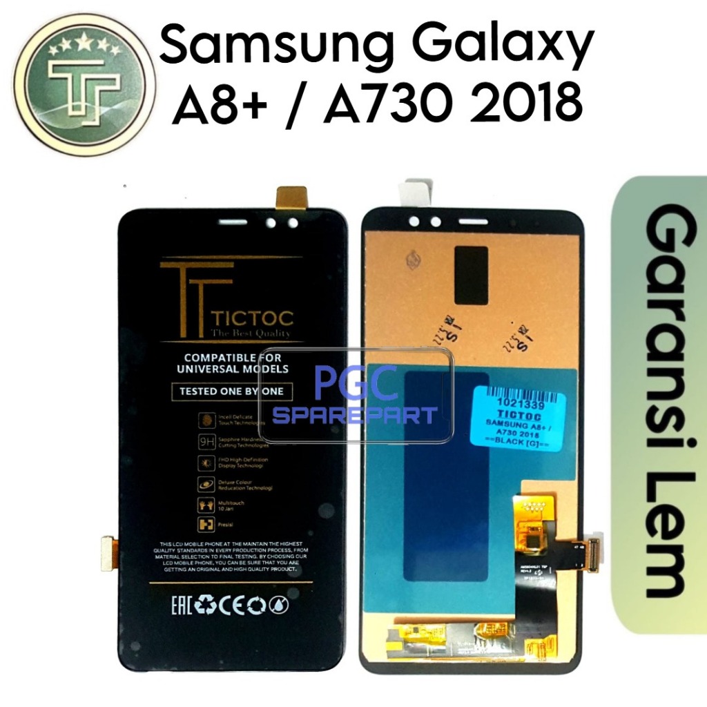 LCD Touchscreen Fullset Samsung Galaxy A8+ ( 2018 ) / A8 Plus / A730 / A730F /  SM-A730F / A8plus / 