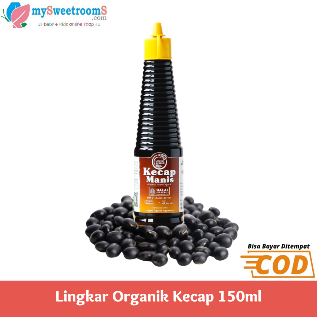 

Lingkar Organik Kecap Manis 150ml / Kecap Manis Organik Sehat