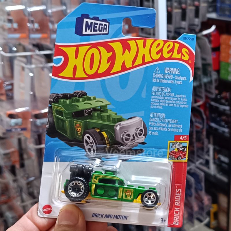 Hotwheels 1:64 Brick and Motor [Original Mattel] SNI