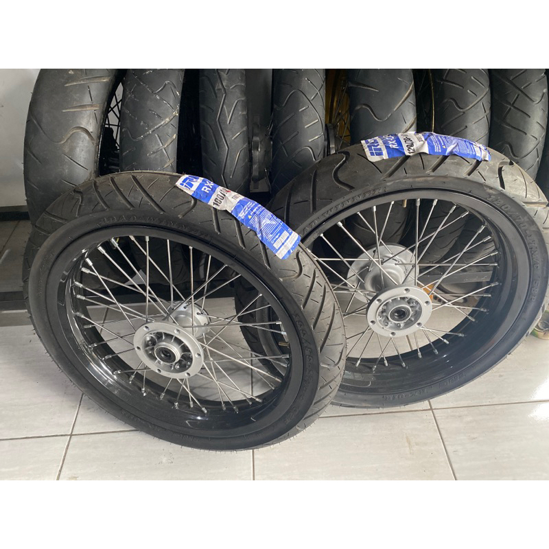 whellset klx dan dtracker supermoto 250 300