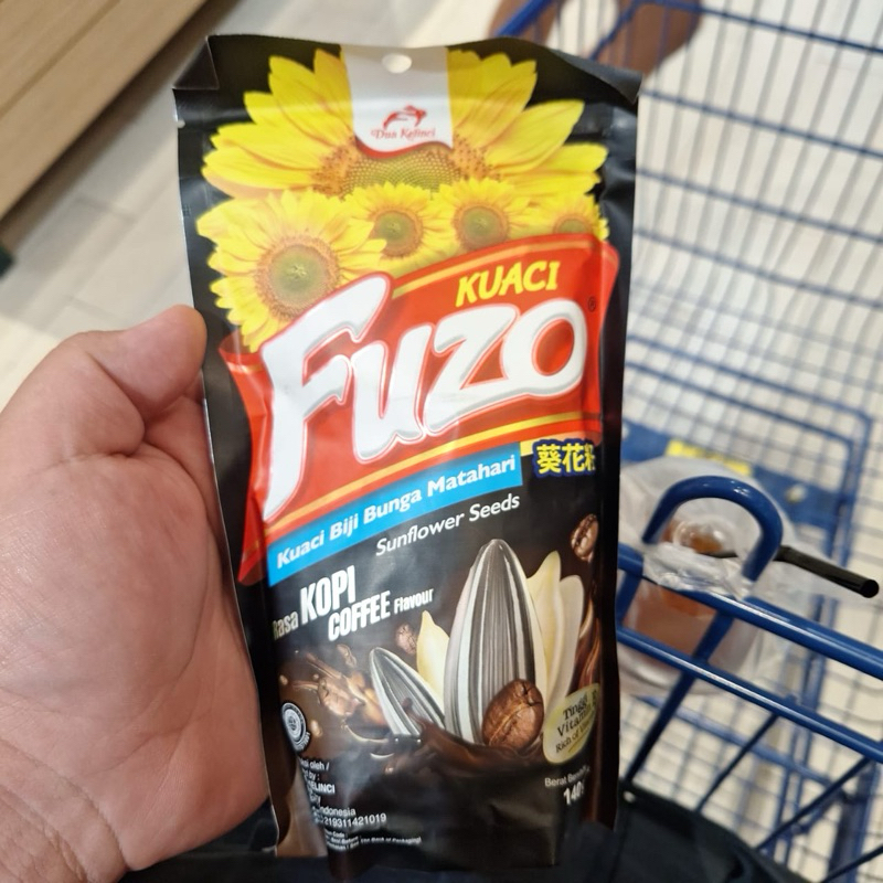 

Kuaci bunga matahari FUZO rasa Kopi 140gram