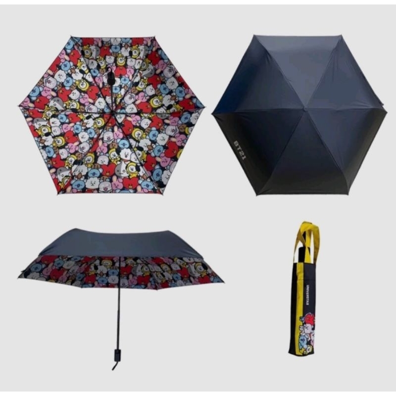 PAYUNG LIPAT MINISO BT21 / MINISO BT21 UMBRELLA
