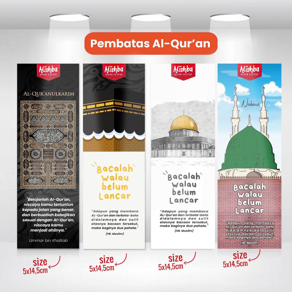 

Pembatas Alquran//Bookmark//Pembatas Buku