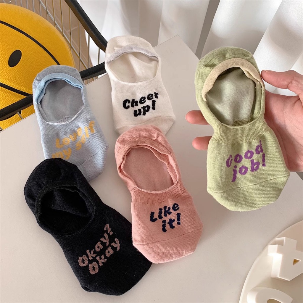 Kaos Kaki Pendek Bawah Mata Kaki HIdden Ankle Socks Sneakers Kerja Gym Sport Badminton Vans Keds Sek