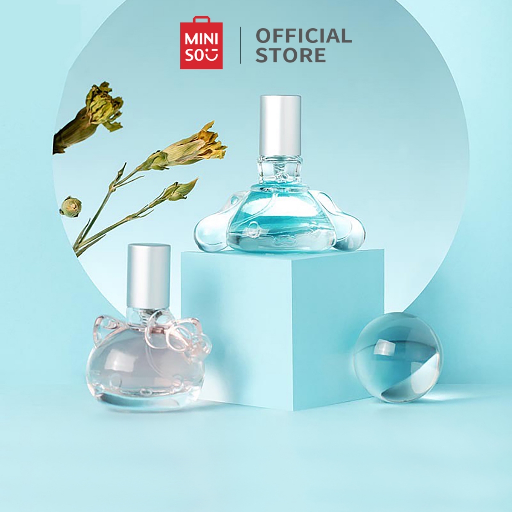 Miniso x Sanrio Parfum Wanita Parfum Kuromi Cinnamoroll Parfum Mini Lucu Elegan Sweet Mewah