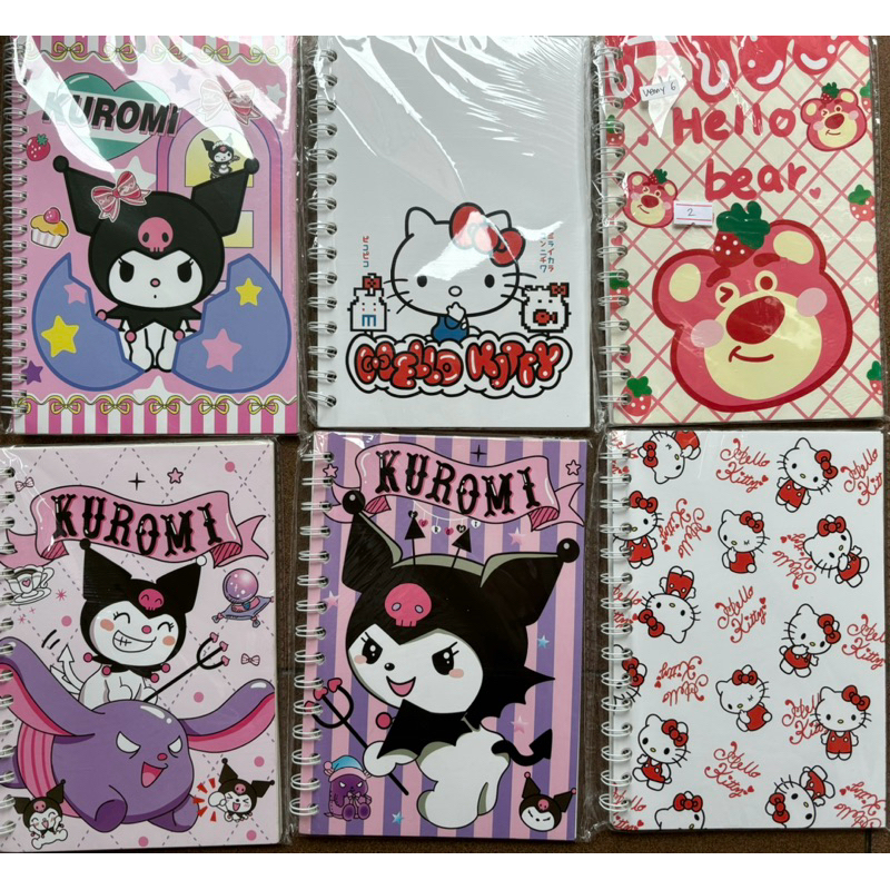 

Notebook A5 Sanrio ( Lebih Tebal)