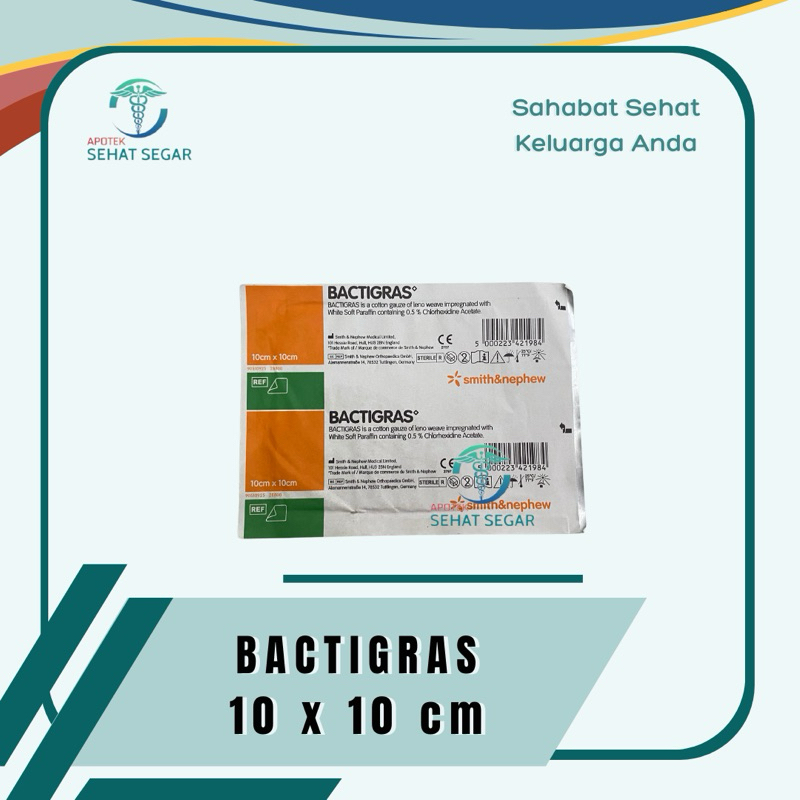 BACTIGRAS 10 x 10 cm