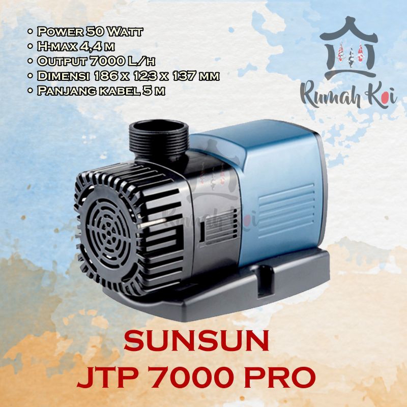 New Sunsun JTP 7000 pro