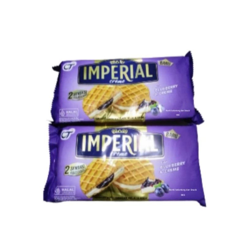 

IMPERIAL CREME Biskuit Susu Blueberry & Creme 162gram 1 Pcs