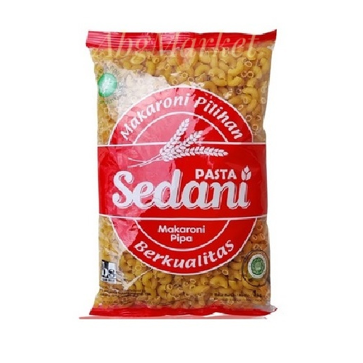

SEDANI Makaroni Pipa 1000 gr/ Makaroni pipa 1kg / Macaroni pipa / Pasta makaroni HALAL