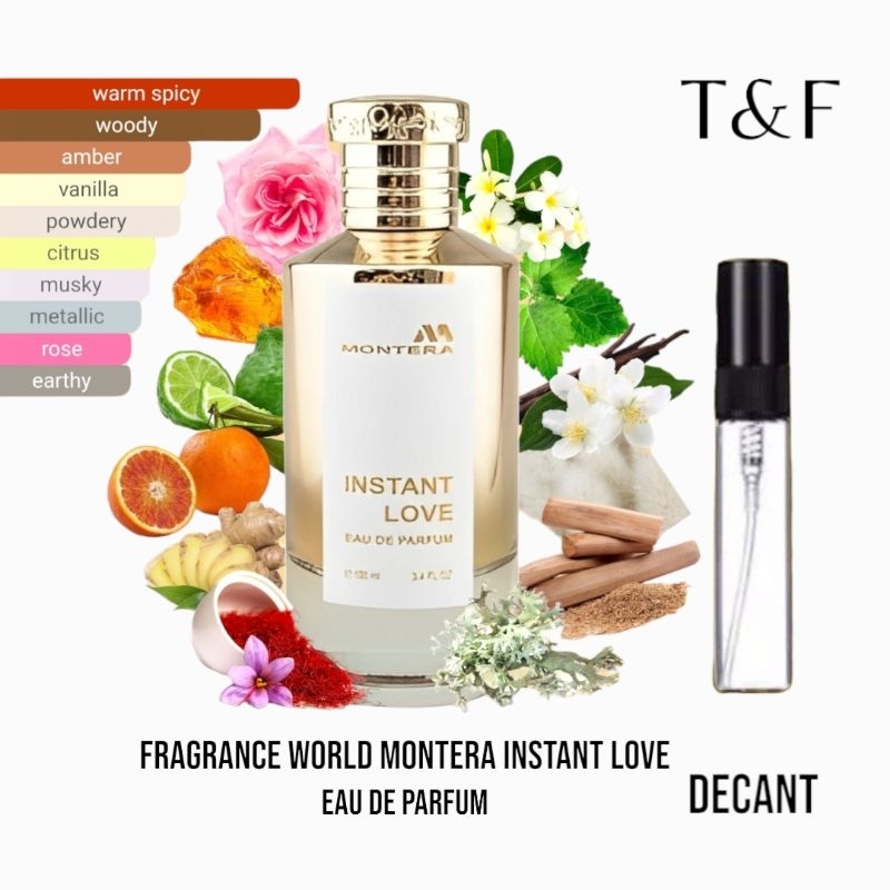 Parfum Decant Fragrance World Montera Instant Love