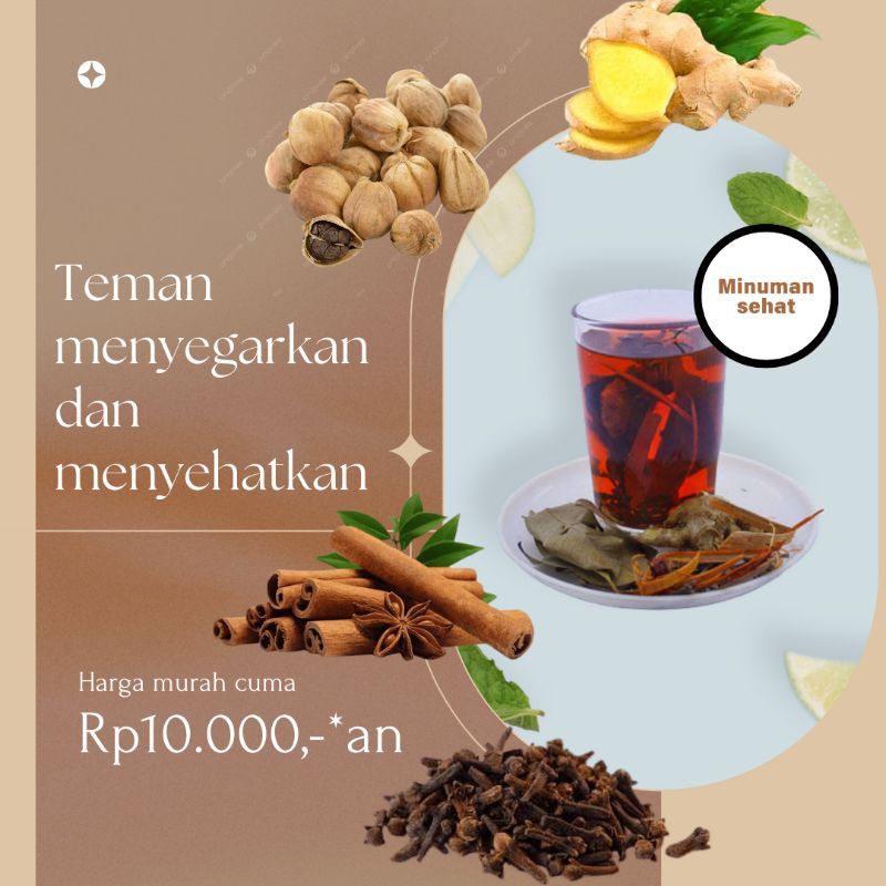 

wedang uwuh Wedang Rempah komplit cengkeh kapulaga 5pcs
