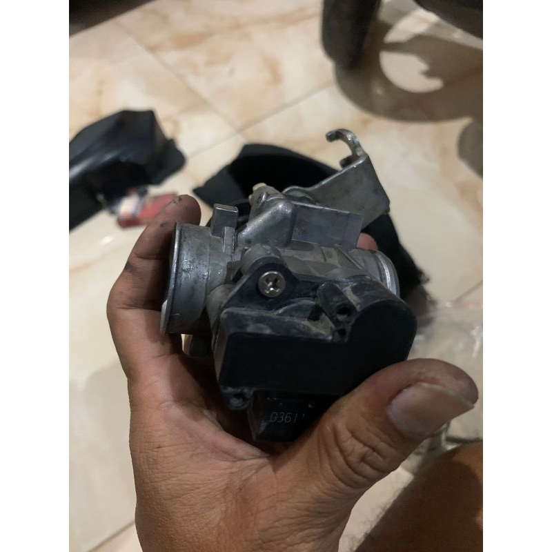 tb mx king 30mm pnp manipol mio j/gt beserta karet sambungan dan klem