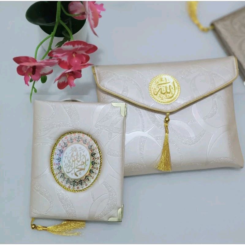 cetak buku Yasin dan majmu Syarif hard cover paket dompet kertas glosy