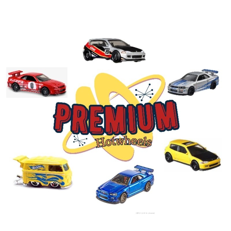 *PREMIUM* Hotwheels Premium R34 Kombi BMW Porche Suki