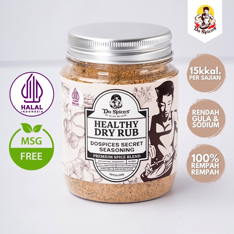 

Dospices Healthy Dry Rub Bumbu marinasi rendah kalori [Secret seasoning]