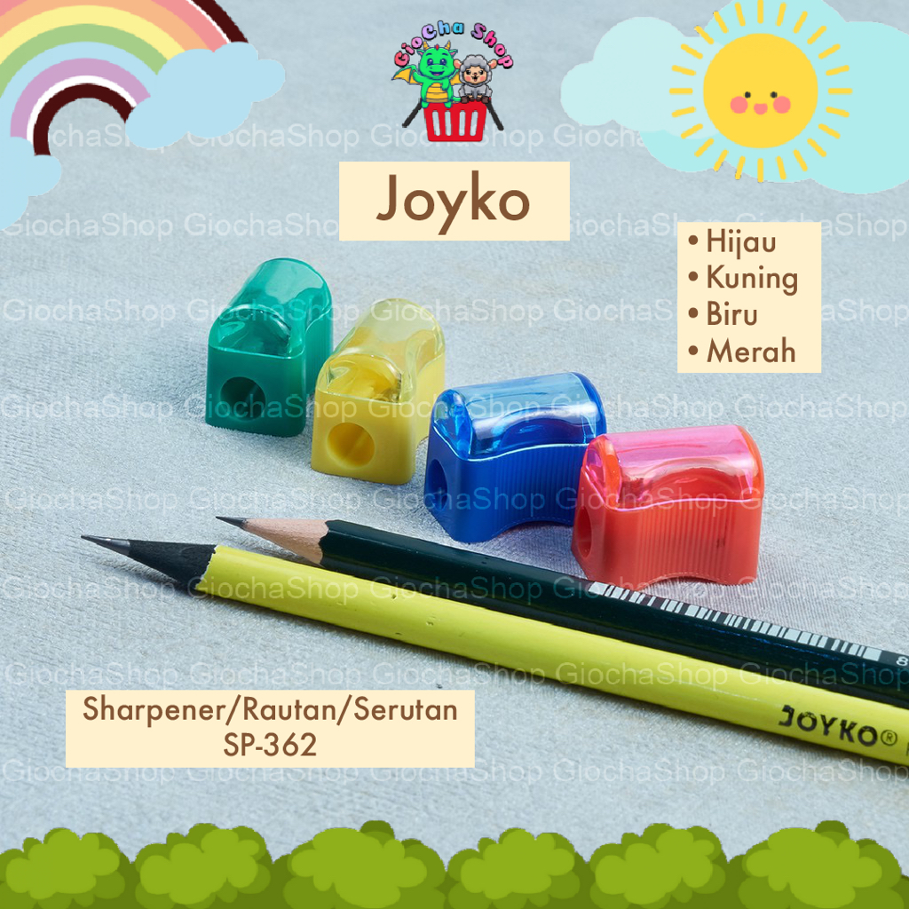 

JOYKO BREAD PENCIL SHARPENER - RAUTAN PENSIL, PENSIL ALIS SERBAGUNA - OROTAN PENSIL ROTI