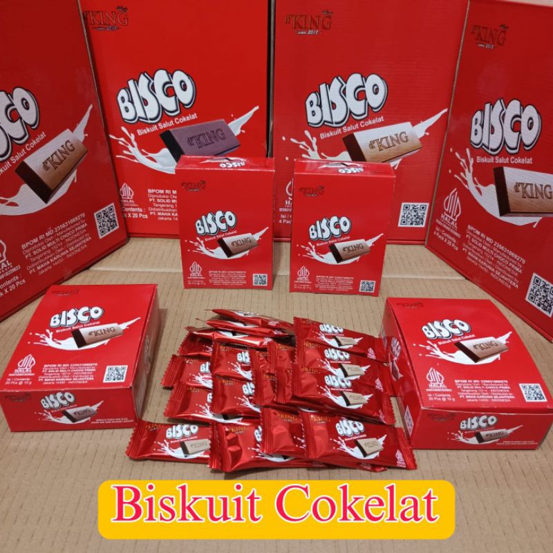 

Cokelat Bisco d'KING 1 Kardus 80 pic/Coklat Bisco