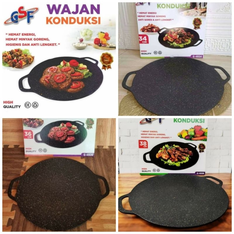 WAJAN KONDUKSI / WAJAN / PENGGORENGAN / PANGGANGAN KONDUKSI /WAJAN KONDUKSI GSF/ PANGGANGAN/WAJAN GS