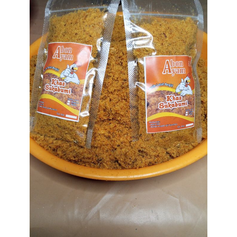 

abon ayam asli original-khas sukabumi 80gr