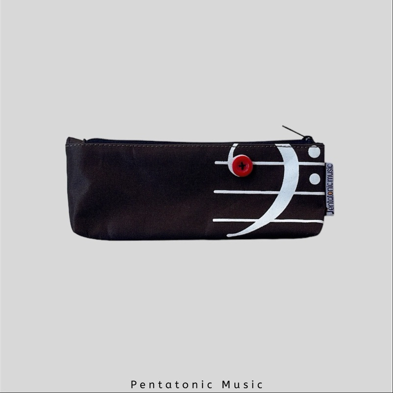 

Bass Slim Pencil Case Tempat Pensil Alat Tulis Musik Pentatonic Music Gift Stationery Souvenir Kunci F