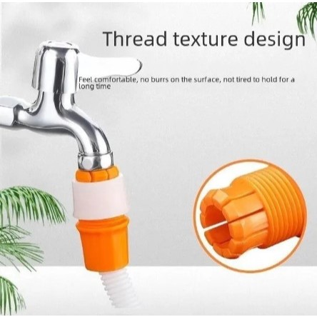 KONEKTOR SELANG SAMBUNGAN KERAN AIR FLEKSIBEL ANTI PANAS / HOSE CONNECTOR SELANG / ALAT PENYAMBUNG S