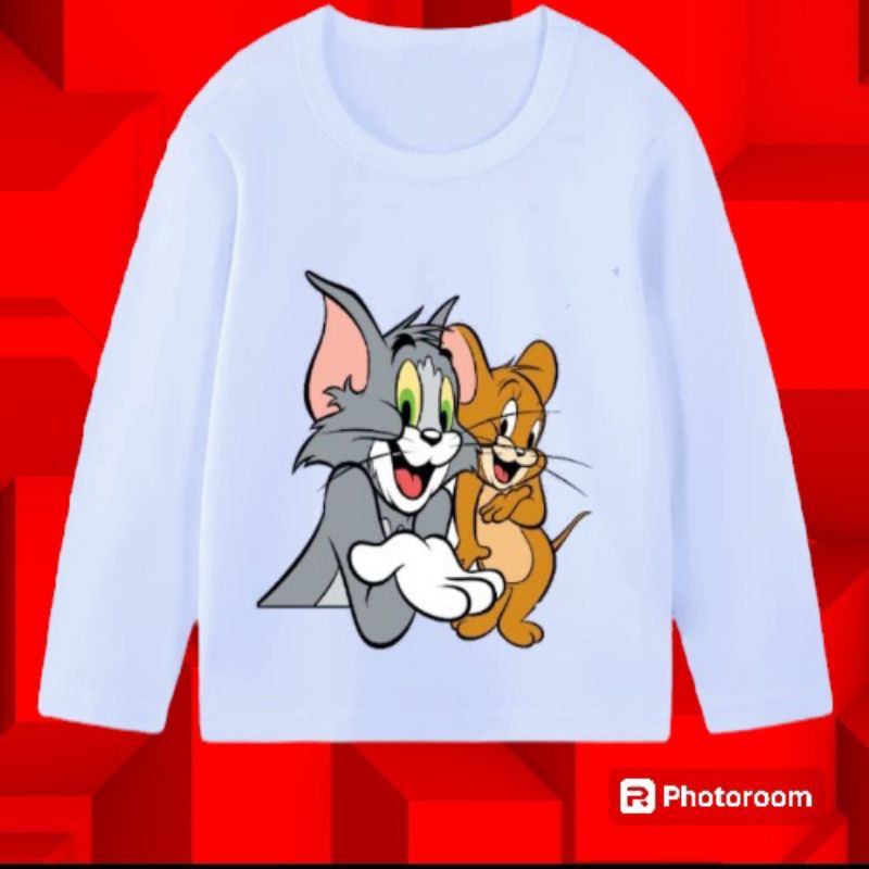 [BISA COD] ATASAN KAOS/KAOS ANAK/RIKO DAN QIO/UNISEX USIA 1 -- 8 TAHUN