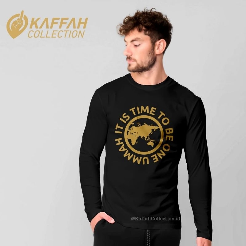 Kaos Combed 30s Lengan Panjang /Bisa Pesan Desain bisa polos/ Kaos Premium