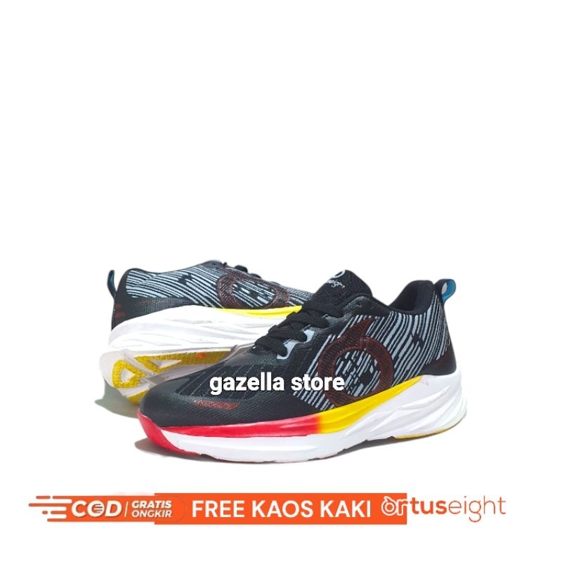 Ortuseight hyperfuse sepatu running pria / sepatu olahraga pria lari fitnes senam goes jogging warna