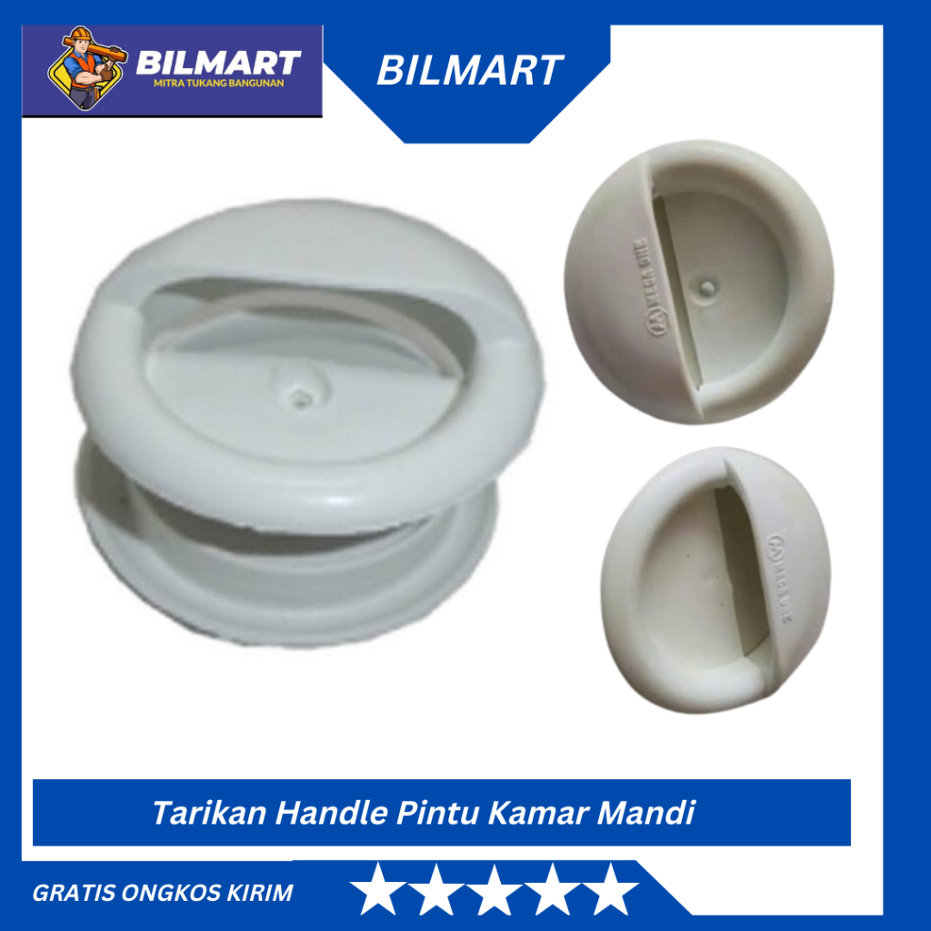 TARIKAN PINTU KAMAR MANDI PVC HANDLE PINTU PVC