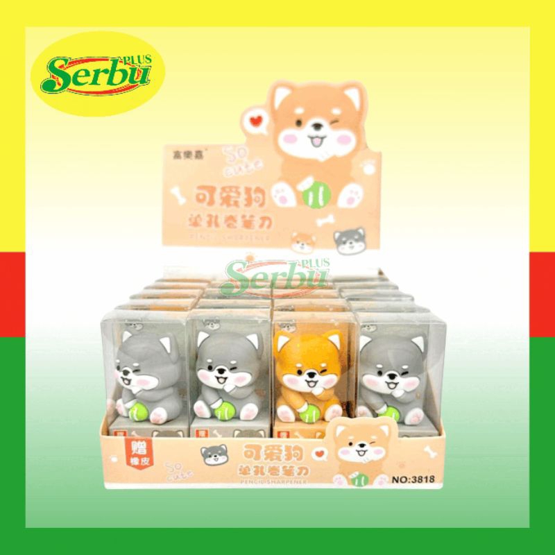 

Serutan + Penghapus Pensil Karakter 2in1 | Alat Tulis Sekolah