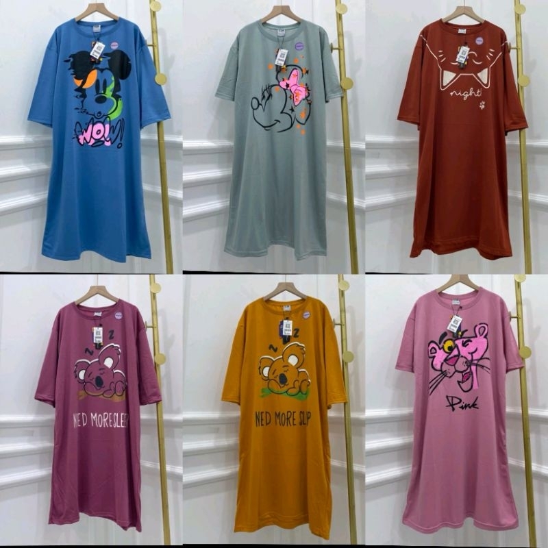 DASTER KAOS ELDA || TUNIK KAOS ELDA || ATASAN ELDA