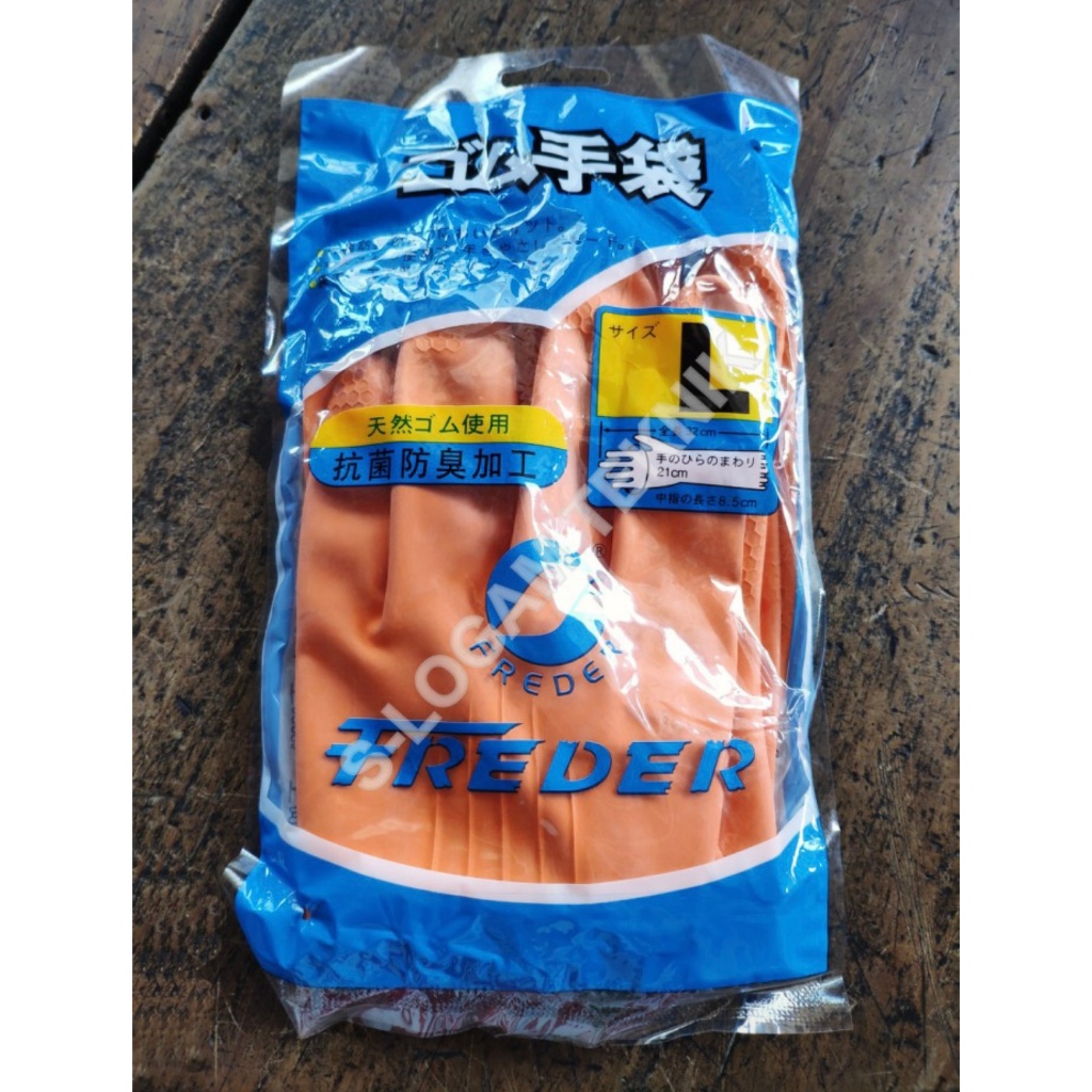 Sarung Tangan Karet / Latex FREDER Sarung Tangan Cuci Piring