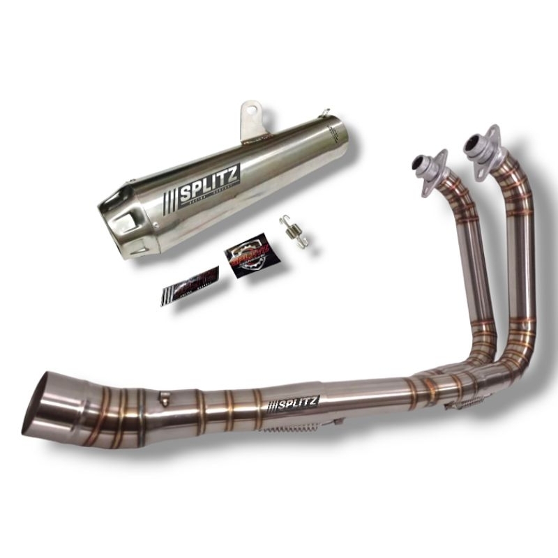 Knalpot fullset Underbelly NINJA 250FI KARBU NEW CBR250RR R25 MT25 Z250 Original SPLITZ Racing Model