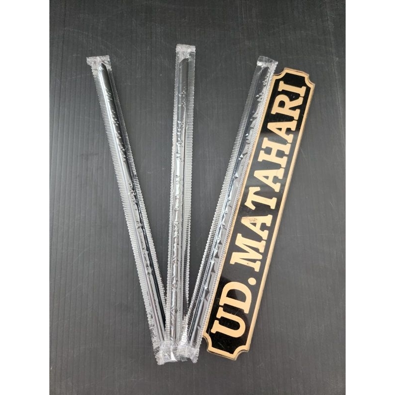 Sedotan Kecil Hitam / STRAW BLACK/SEDOTAN PLASTIK STERIL