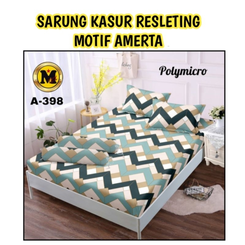 SARUNG KASUR RESLETING MOTIF TERBARU 2026 BAHAN COTTON DISPERSE