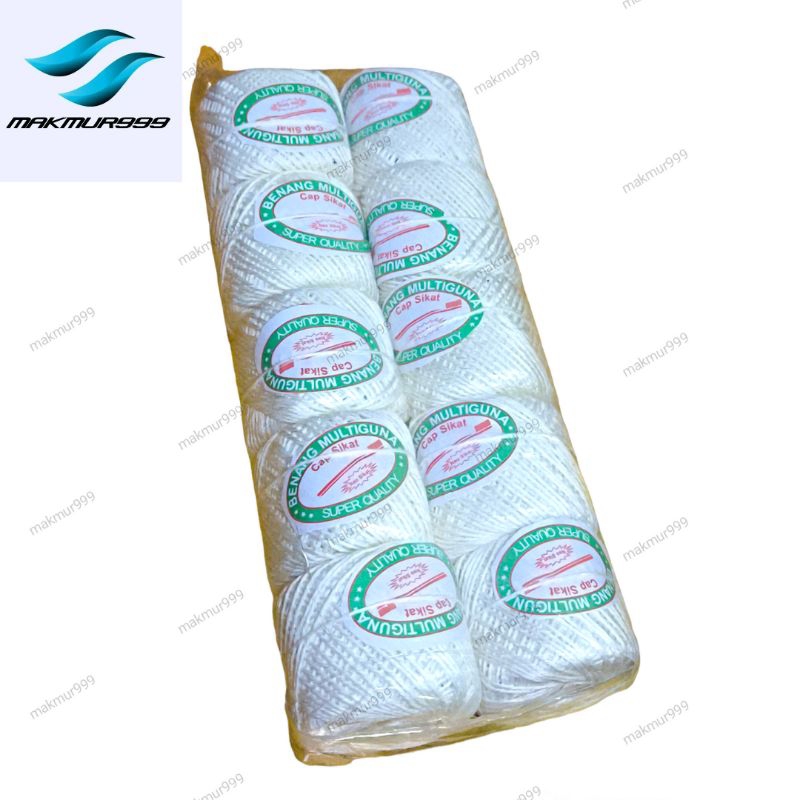 benang wol / benang katun benang bangunan per 10 rol