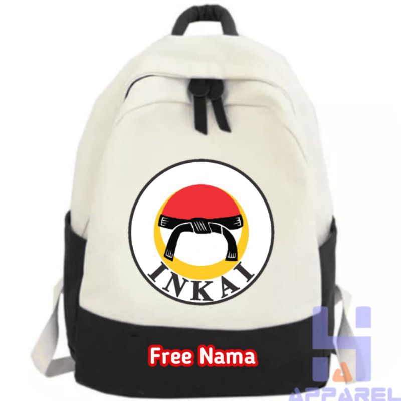 TAS RANSEL ANAK LOGO KARATE INDONESIA INKAI