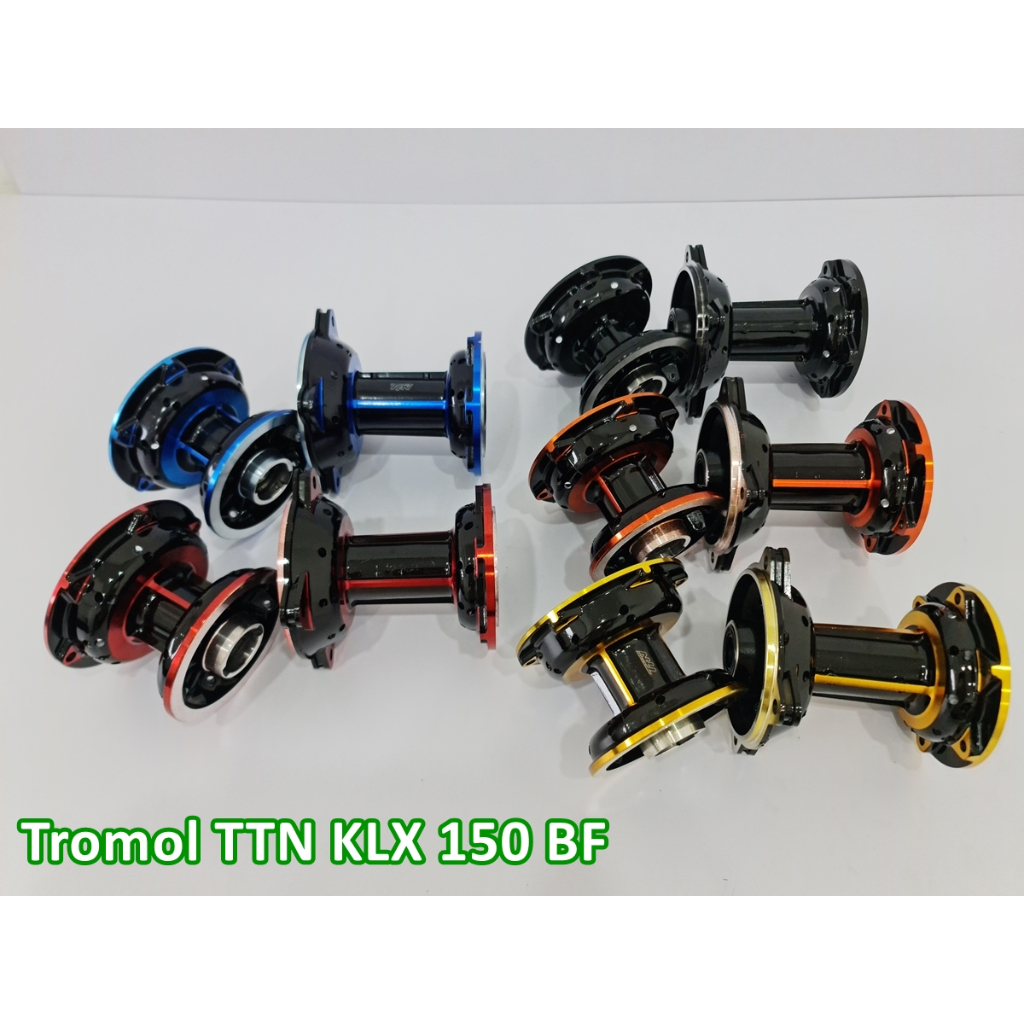 Tromol SET Depan Belakang TTN (TITAN) 36H KLX150 BF, CRF 150, WR 155  , KLX 230 36 Hole Original