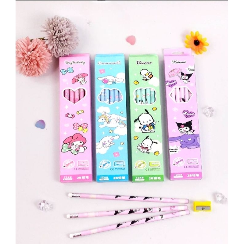 

Pensil Set Alat Tulis Sekolah Anak Lucu Stationery Set