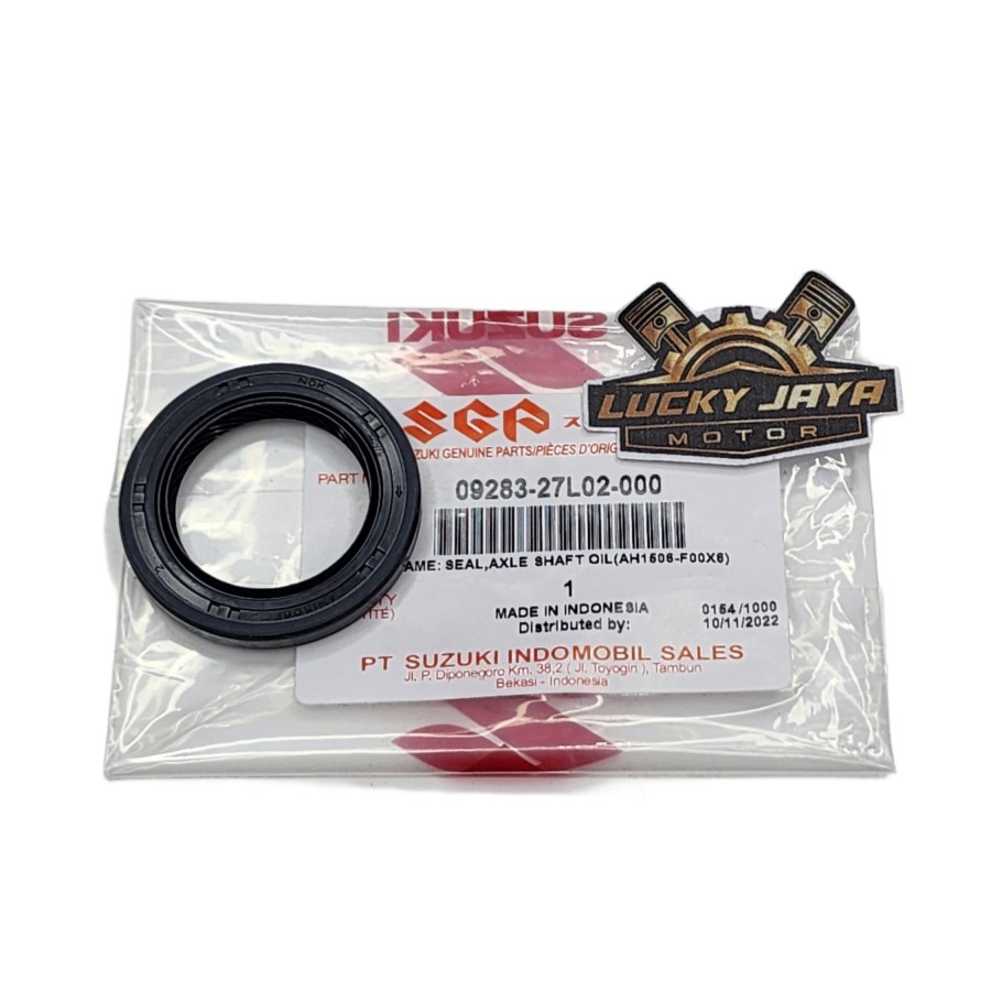Seal Axle Shaft Oil Sil Seal As roda belakang Suzuki Nex Lets Address Fi Nex 2 09283-27L02-000 Origi