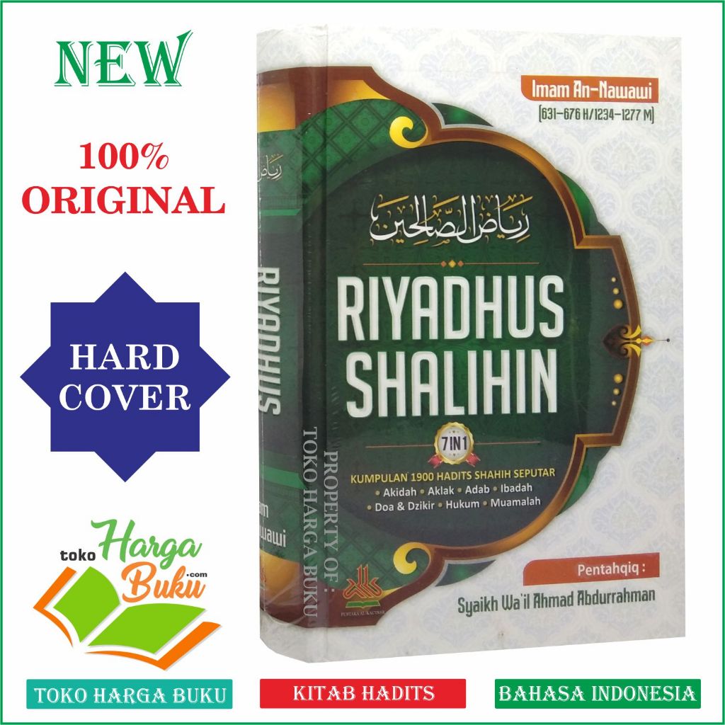 Riyadhus Shalihin Kumpulan 1900 Hadits Shahih 7 In 1 Karya Imam An-Nawawi Penerbit Pustaka Al-kautsar