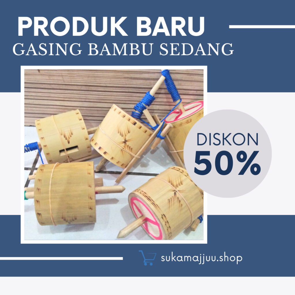 GASING BAMBU SEDANG|mainan tradisional, mainan , gangsing|Gasing / Gangsing Bambu Mainan Tradisional